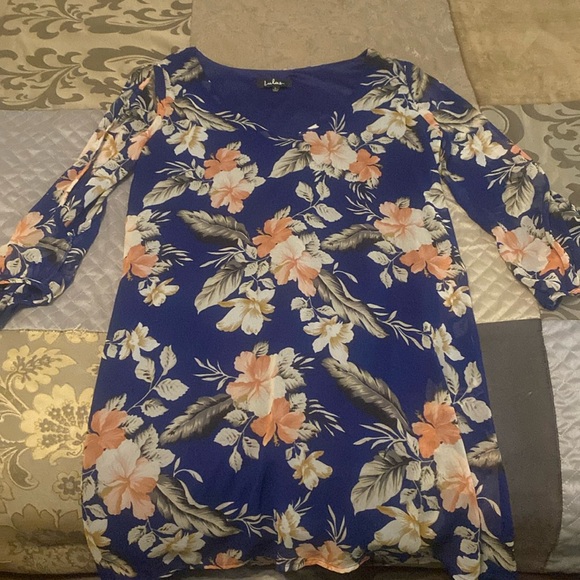 Lulu’s tropical print shift dress - Picture 4 of 8